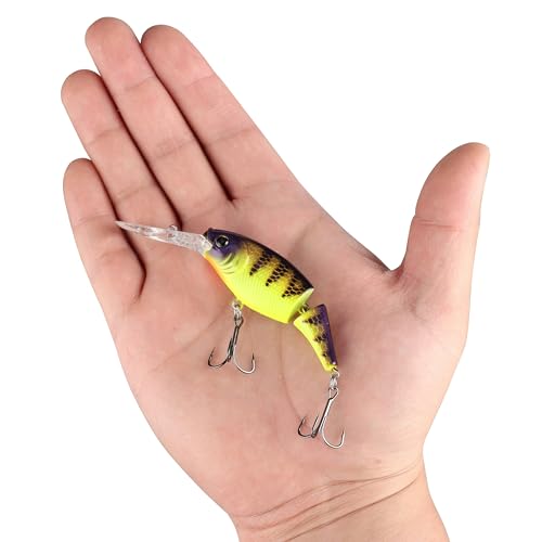 Berkley Flicker Shad Jointed Fishing Hard Bait - color: Knock Out, size: 2 3/4 in - 1/3 oz