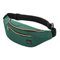 Vibe Festival Gear Rave Fanny Pack for Women Men – Festival, 4 Pockets, Adjustable Strap, Cute Waist Bag, Crossbody Belt Bag, Hiking, Running, Cycling - color: Green, size: Fits Most