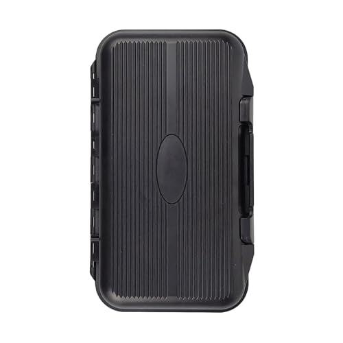Waterproof Fly Box Two Sided Easy Grip Foam Light Weight Fishing Tackle Box Large Capacity(H19LB) - size: H19LB:7.56X3.82X1.65inch