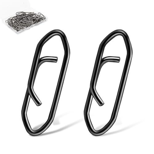 Speed Clips for Fishing Lures, Fishing Speed Clips, Fishing Snaps Saltwater, Freshwater Stainless Steel, Fishing Quick Clips, Fishing Clips Quick Change - color: Medium