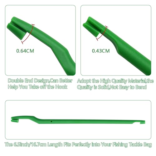 Easy Fish Hook Remover Tool 10pcs Fishing Disgorger Plastic Portable Unhook Extractor Fishing Supplies