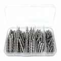Reaction Tackle Tungsten Nail Weights for Bass Fishing - Insert Sinkers for Wacky Rig, Neko Rig and Soft Plastic Lures - Freshwater and Saltwater - 25-Pack - size: 100 Piece Kit