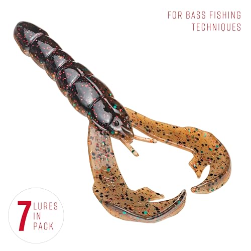 Strike King Rage Tail Craw - color: Big Tex, size: 4 inch