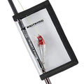 KastKing Madbite Lure Wraps, Available in Two Sizes, Keeps Lures Safe, Durable & Clear PVC, Easily See Lures, Easy Open and Close Hook & Loop System, Great Value, Includes 4 Lure Wraps - color: B: 4 Pack, Large (7.48“x 3.89”)