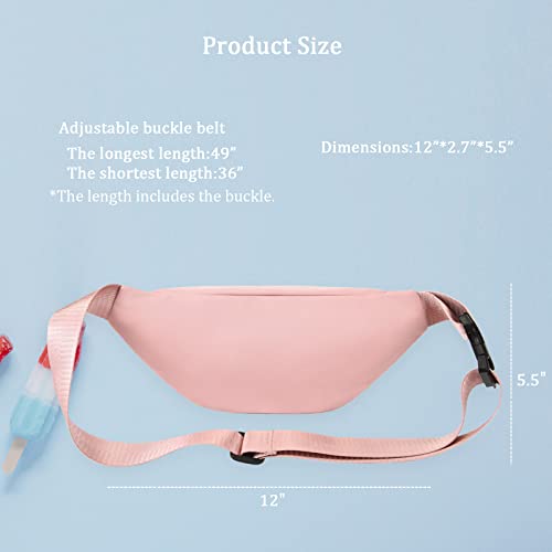 Crossbody Fanny Pack for Men&Women,Large Waist Bag & Hip Bum Bag with Adjustable Strap for Outdoors Workout Traveling Casual Running Hiking Cycling - color: Black Gold Zipper