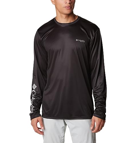 Columbia Men's Terminal Tackle PFG Statetriot Long Sleeve - color: Black/Cool Grey Ak, size: X-Small