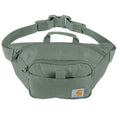 Carhartt Classic Adjustable Sling Bag, Durable, 600-Denier Water Resistant Hip Pack - color: Essential Waist Pack (Green Slate)