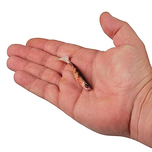 Berkley PowerBait Ripple Shad Fishing Soft Bait - color: HD Yellow Perch, size: 3"