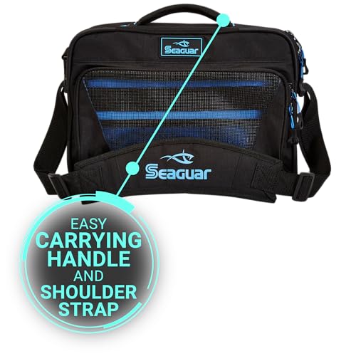 Seaguar 6-Spool Bulk 1000-Yard Fishing Line Dispenser & Storage Bag with Shoulder Strap, model SGLMBULK