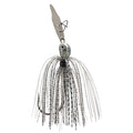 Strike King Thunder Cricket Fishing Lure, Vibrating Swim Jig, Silver Blade, 4/0 Jungle-Style Flipping Hook - color: 288 - Mouse, size: 3/8 oz