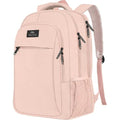 MATEIN 15.6 inch Laptop Backpack, Cute Slim Computer Travel Backpack, Carry On Casual Daypack Bag Gifts for Women Teacher Nurse, Pink - color: Pink, size: 15.6 Inch