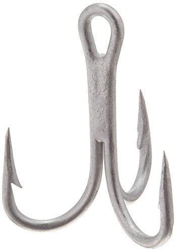 Mustad Treble 5X Strong Hook (25 Pack) - color: Durasteel, size: Size 5/0