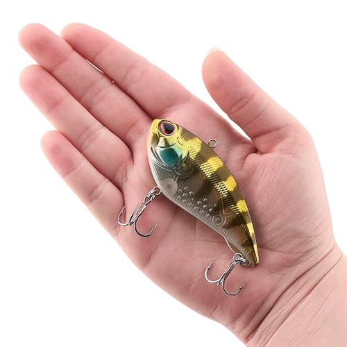 Berkley Jack - color: Ghost Chrome Gill, size: 3.1 in - 1 oz