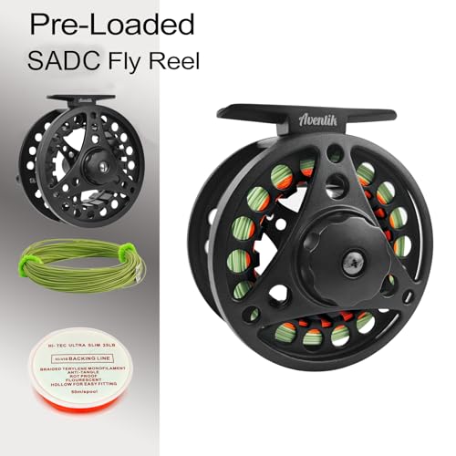 Aventik Extreme Fly Fishing Combo Kit 0/1/2/3/4/5/6 Weight Starter Fly Fishing Rod and Reel Kit Outfit with One Travel Case - style: 9'0'' Lw3/4 Fly Rod Kit