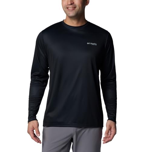 Columbia Men's Terminal Tackle PFG Statetriot Long Sleeve - color: Black/Graphite Tx, size: Medium