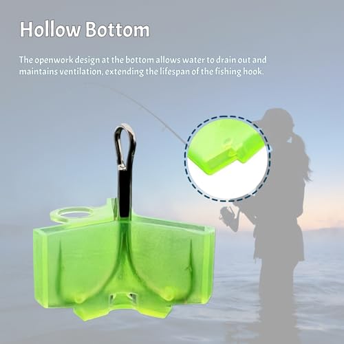 375 Pcs Treble Hook Covers Assorted Sizes - Fishing Hook Protector Safety Bonnets Guards, Spring Design Hollow Construction Tangles Free for Fishing Lures