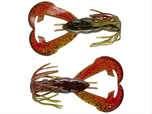 Strike King Rage Luau Craw Soft Bait - color: 135 - Falcon Lake Craw