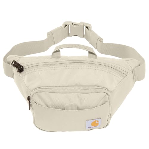 Carhartt Classic Adjustable Sling Bag, Durable, 600-Denier Water Resistant Hip Pack - color: Chalk
