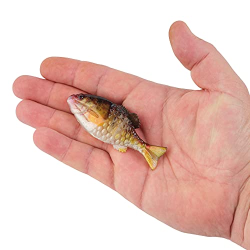 Berkley Powerbait Gilly Fishing Soft Bait - color: HD Yellow Perch, size: 90mm