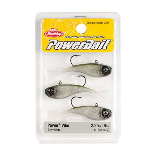 Berkley PowerBait Power Vibe - color: Dirty Dime, size: 2 1/4 in - 3/16 oz