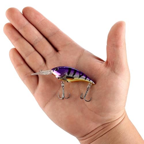 Berkley Money Badger Fishing Hard Bait - color: Viking Perch, size: 2.1 in - 5 (1/4 oz)
