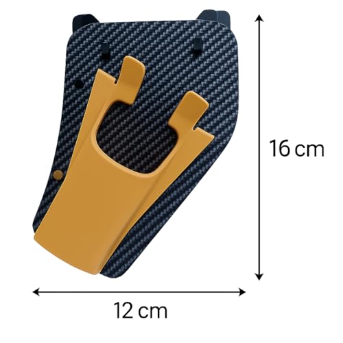 Carbon Fiber Style!Slide-in Fishing Rod Hip Holster,Quick Drawwaist Belt Inserte Pole Gear,Hands-Free Rod Holder for Fly&Bank Fishing,Durable Adjustable Portable Fishing Rod Case