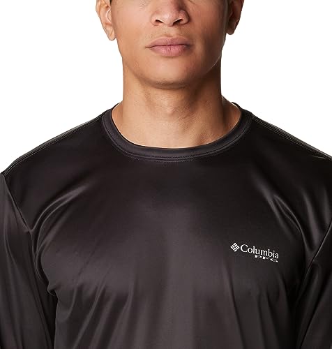 Columbia Men's Terminal Tackle PFG Statetriot Long Sleeve - color: Black/Cool Grey Ak, size: X-Small