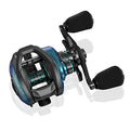 Cadence Vigor Baitcasting Reels - 9+1BB Super Smooth Baitcaster Reels with 20lbs Carbon Fiber Drag, 6.7oz Ultralight Fishing Reels, Low Profile Casting Reels with Magnetic Braking System