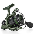 KastKing Spartacus II Spinning Reel – Sealed Carbon Fiber 22LBs Max Drag – 7+1 Stainless BB for Saltwater&Freshwater – 5.2:1 Gear Ratio – Size 500&1000 Perfect for Ice Fishing - size: 500