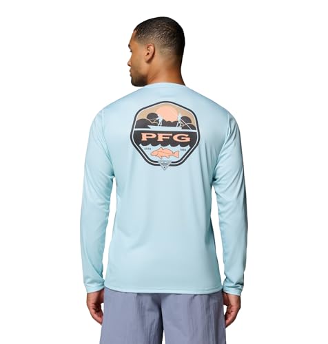 Columbia Terminal Tackle PFG Shield Long Sleeve - color: Marine Light, size: Large