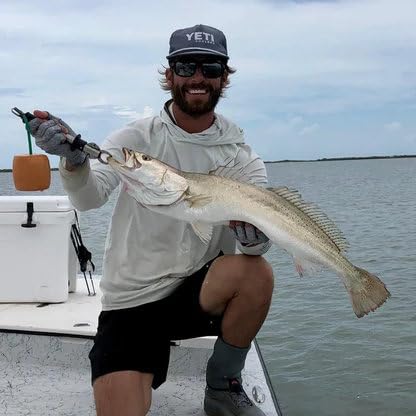 A.M. Fishing Curly Tail Jerkshad 4 Inch Soft Baits Garlic Infused,– 8 Pack – Saltwater & Freshwater Fishing Lures for Bass, Redfish, Snook, and Trout - color: Blood Diamond