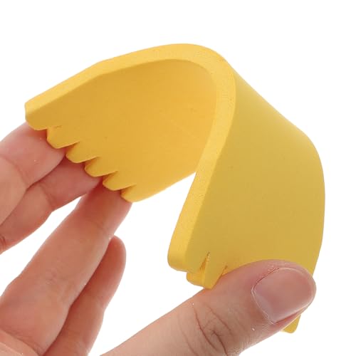 10Pcs Fishing Line Board Spools Sponge Wrapped Wire Winding Boards with 5 Slots Lightweight Quick Dry for Organizing Fishing Hooks Leaders 4.72X1.96X0.23In
