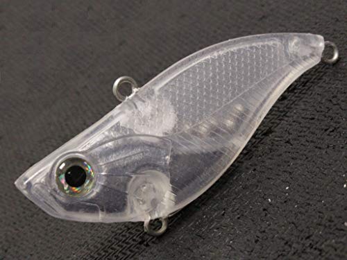 Blank Unpainted Minnow Crankbait Topwater Lipless Jerkbait Fishing Lures - color: UPL802