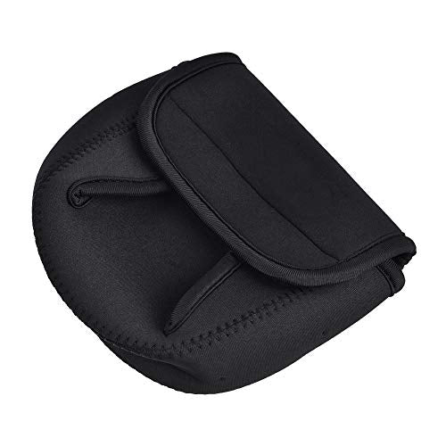 2 Sizes Leo Spinning Reel Cover, Baitcasting Trolling Fishing Reel Pouch Bag, Fishing Spinning Reel Cover Pouch for Outdoor Use - size: Small