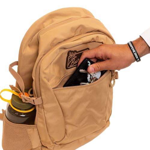 BURLEBO Backpack - Coyote Tan - color: Coyote Tan