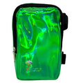 Holographic Thigh Bag | Leg Harness for Women | Outdoor Waist Pouch | Carnival Hiking Travel Fanny Pack with Adjustable Straps | Green - color: Green