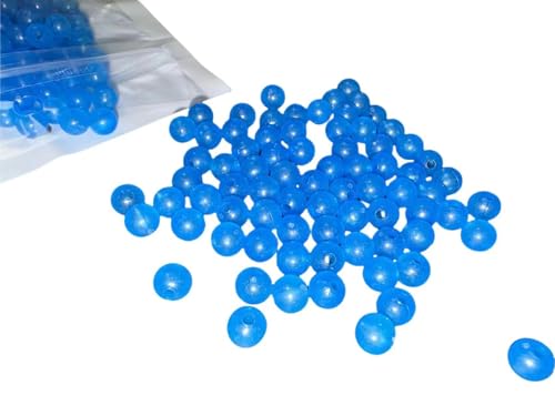 Fishing Beads for Catfish,Match with Fishing line,6mm,70/200/500 per Pack - color: blue, size: 200pcs