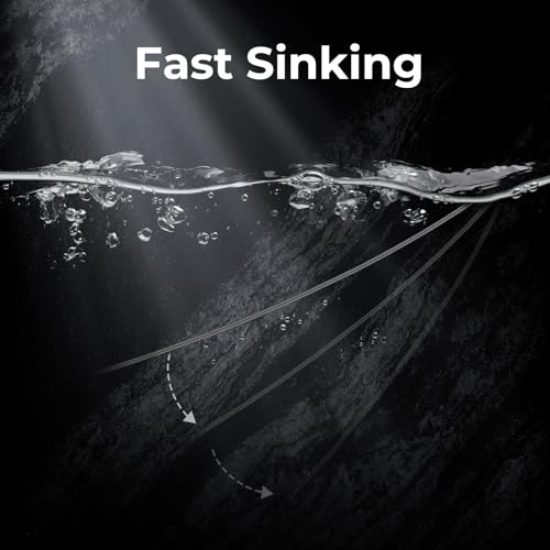 KastKing TriPolymer Crappie Advanced Monofilament Fishing Line, Higher Strength, Super Smooth, Low Light Refraction, Tri-Extrusion Advanced Mono Fishing line, Highly Abrasion Resistant - color: ICE CLEAR, size: 4LB-0.0059in-300Yds