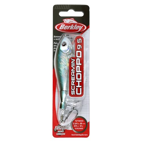 Berkley Screamin' Choppo - color: Foil Shad, size: 3 3/4 in - 3/4 oz
