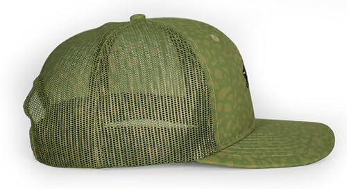 Paramount Outdoors Fly Fishing Hat Series Comfort Snap Snapback Cap for Men - color: Walleye