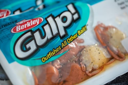 Berkley Gulp! Peeler Crab Saltwater Fishing Soft Bait - color: Amber Glow