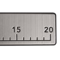 20" EVA Foam Fish Ruler with Peel & Stick Backing for Boats, Kayaks, Coolers, or Personal watercraft, Easy to Read 6mm Thick, Milled Fish Measuring Board (Gray) - color: Gray