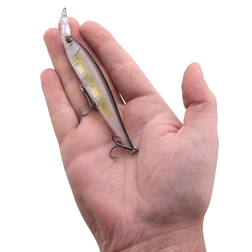 Berkley Krej Fishing Hard Bait - color: Stealth Shad, size: 3.9 in - 100 (1/2 oz)