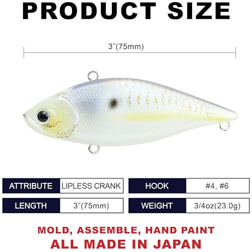 LUCKY CRAFT Lucky Craft Lv 500 ' - color: 426 Gold Threadfin Shad