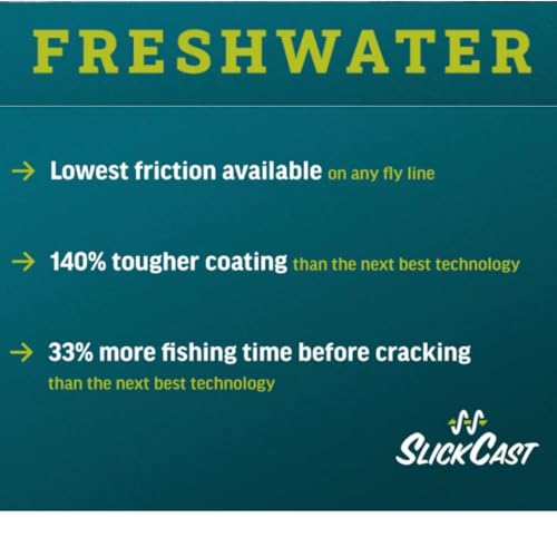 RIO Products Premier Rio Grand Fly Line, Slick Cast Trout Series, East Casting Fly Fishing Line, Coldwater Core Design, Freshwater - color: Pale Green/Lt. Yellow, size: WF9F