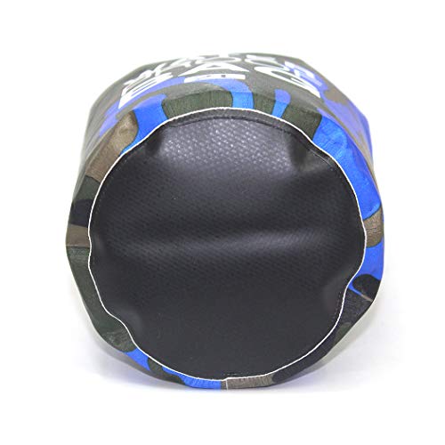 Waterproof Dry Bag 2L/5L/10L/15L/20L/30L, Roll Top Sack Keeps Gear Dry for Kayaking, Rafting, Boating, Swimming, Camping, Hiking, Beach, Fishing with Free Waterproof Phone Case - color: Dark Blue, size: 20L