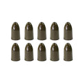 Croch 10 Pack Tungsten Fishing Weight for Bass Fishing Pitching and Flipping Sinker Size Sizes 1/8 1/4 3/8 3/16OZ - color: Green