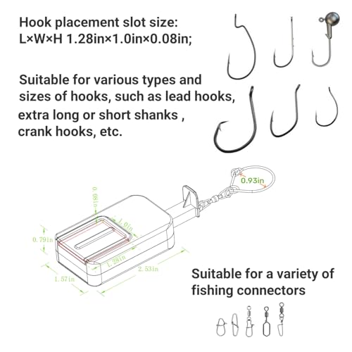 Fishing Knot Tying Tool-3pcs/pack-Tie Fishing Knots Safely and Easily-Protect from Fish Hook-Fun Gadget for Anglers-Fishing Accessory for Beginner-Storage Fish Hook Safely
