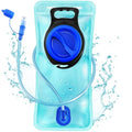 Hydration Bladder, 1.5-2-3L Water Bladder for Hiking Backpack, BPA-Free Leak Proof Water Reservoir Storage Bag, Water Pouch Hydration Pack for Camping Cycling Running - color: 2L-Water Bladder-Blue