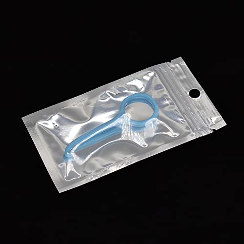 5 Pcs Clear Aligner Removal Tool,Aligner Hooks for Retainers,Oral Care Accessory,Ortho Tray Removal Hooks,Personal Orthodontic Supplies (Blue) - color: Blue